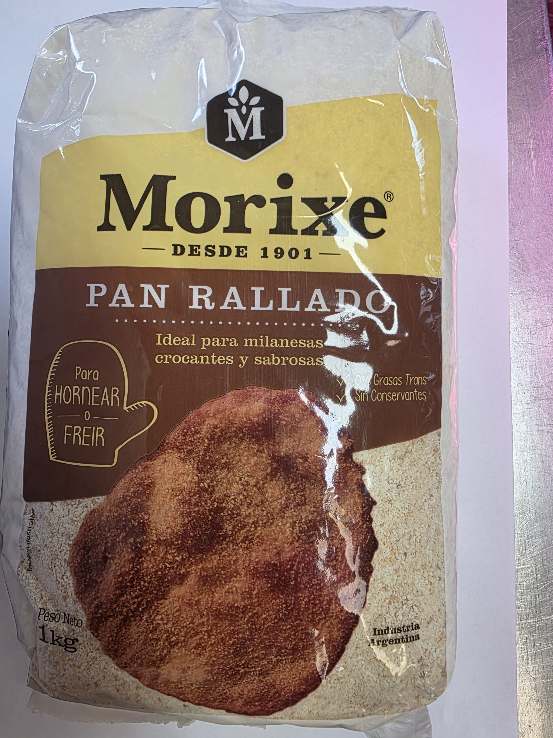 PAN RALLADO MORIXE 1KG