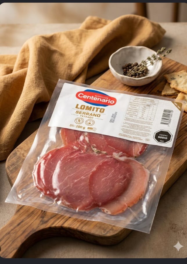 LOMITO  SERRANO CENTENARIO 200 GR